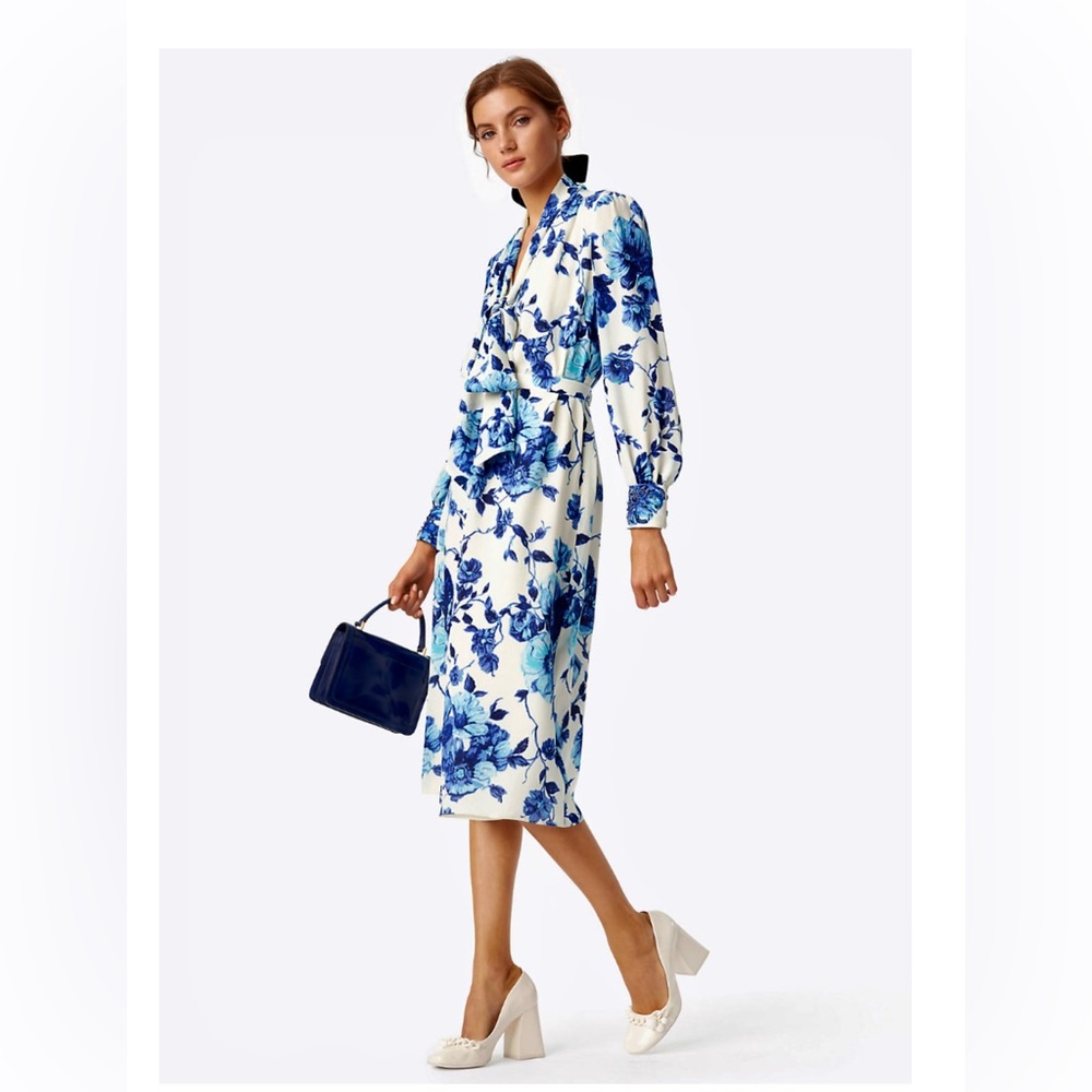 TORY BURCH “Lili”DRESS 100% Silk